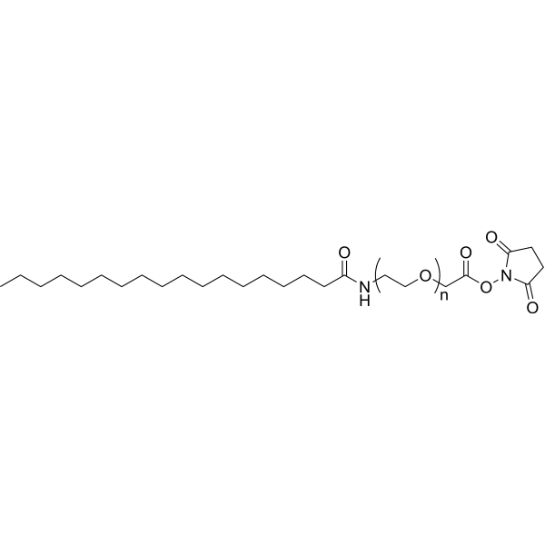 Stearic acid-PEG-NHS (MW 3400)